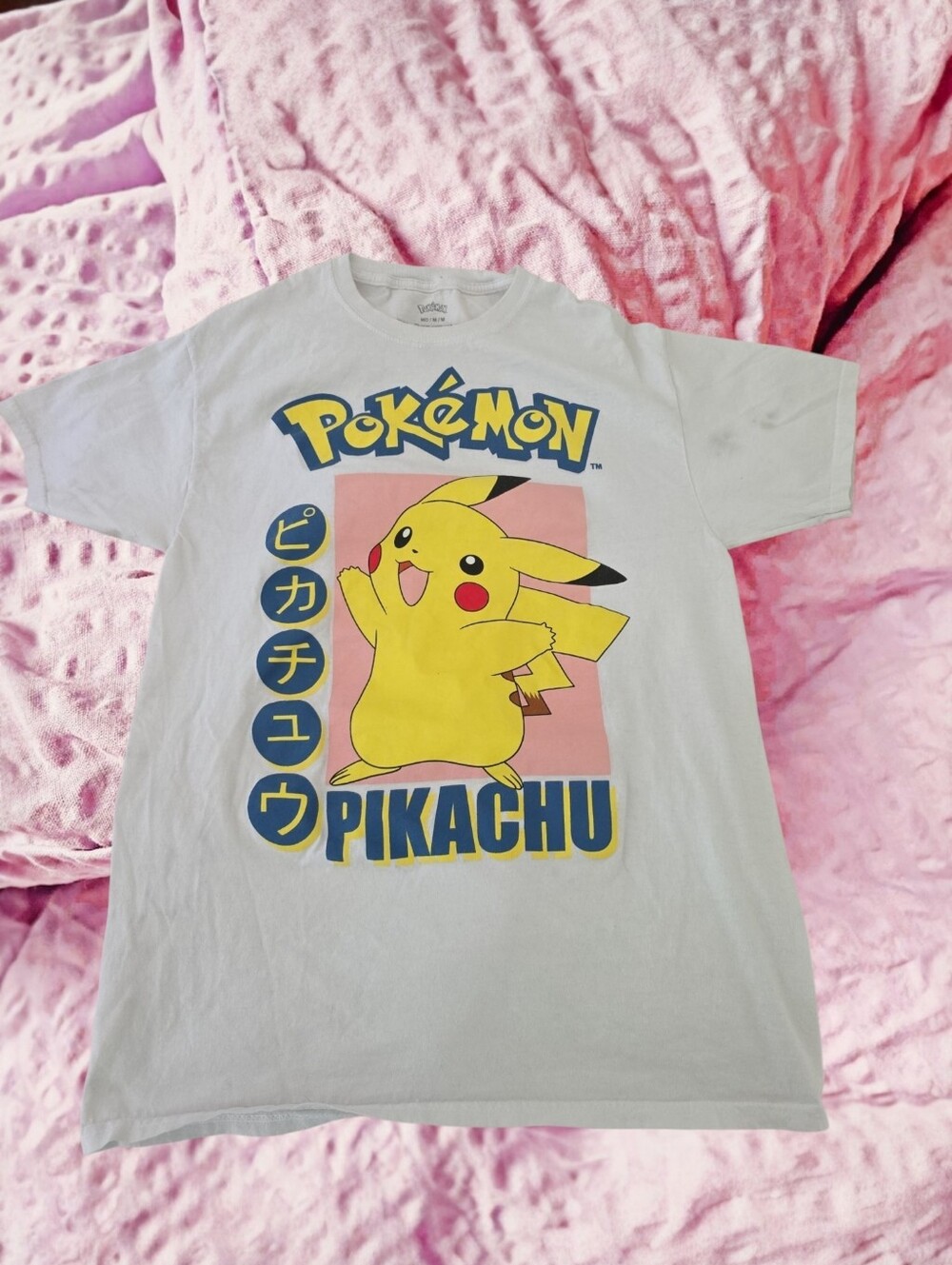 Pikachu White Women's Graphic Tee